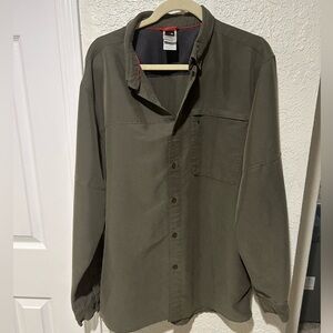The North Face Green Mens XL Button Down Shirt